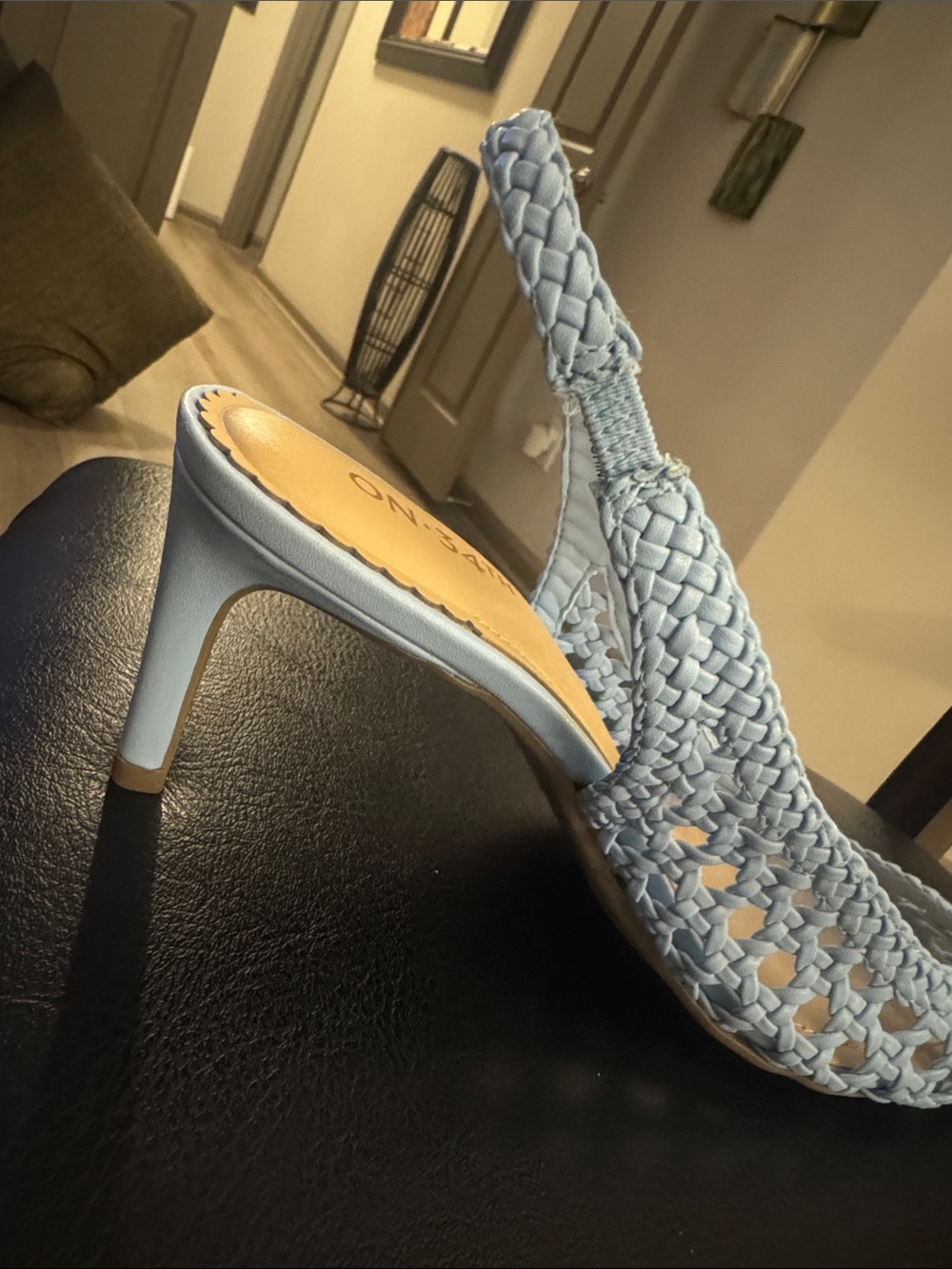 On 34th🔥 Women's Monikaa Slingback Pumps🔥NEW Size 7.5M Color Blue - Picture 7 of 16